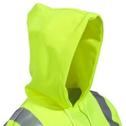 Occunomix Sweatshirts: Men's High Visibility Cotton Blend Hooded Sweatshirt OCCLUX-SWTLH Y 10 Occunomix Sweatshirts: Men's High Visibility Cotton Blend Hooded Sweatshirt OCCLUX-SWTLH Y -Work Attire Shop lux swtlh y occunomixh 01 1