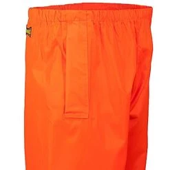 Occunomix Pants: Men's High Visibility Breathable Rain Pants LUX TENR ORG -Work Attire Shop lux tenrorg occuluxr 01