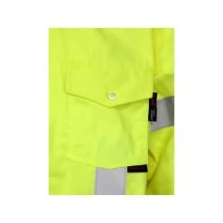 MCR Safety: Men's S1CL3L Fluorescent Lime Flame Resistant Work Shirt Class 3 Hi-Visibility Protection -Work Attire Shop mcr s1cl3l detail1 xhiresedit