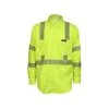 MCR Safety Shirts: Men's SBS1027 Lime FR Summit Breeze Hi Vis Long Sleeve Button Down Shirt -Work Attire Shop mcr sbs1027 1hm xhiresedit