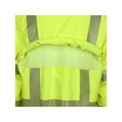 MCR Safety Shirts: Men's SBS1027 Lime FR Summit Breeze Hi Vis Long Sleeve Button Down Shirt 9 MCR Safety Shirts: Men's SBS1027 Lime FR Summit Breeze Hi Vis Long Sleeve Button Down Shirt -Work Attire Shop mcr sbs1027 detail2 xhiresedit