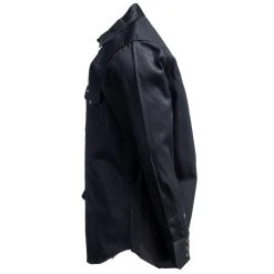 Wrangler Shirts: Men's Black MS70819 Cowboy Cut Long Sleeve Twill Shirt -Work Attire Shop ms70819 5