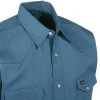 Wrangler Shirts: Men's Dark Teal MS71419 Cowboy Cut Twill Long Sleeve Shirt -Work Attire Shop ms71419 wranglercd 01