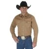 Wrangler Shirts: Men's MS71519 Rawhide Authentic Cowboy Cut Work Shirt 1 Wrangler Shirts: Men's MS71519 Rawhide Authentic Cowboy Cut Work Shirt -Work Attire Shop ms71519 bf01 swff prd