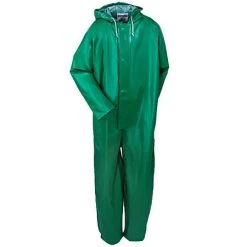 Tingley Coveralls: Men's FR PVC V41108 Waterproof Green Safety Coveralls 12 Tingley Coveralls: Men's FR PVC V41108 Waterproof Green Safety Coveralls -Work Attire Shop o41008grn tingleyf 01