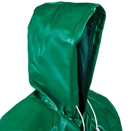 Tingley Coveralls: Men's FR PVC V41108 Waterproof Green Safety Coveralls 6 Tingley Coveralls: Men's FR PVC V41108 Waterproof Green Safety Coveralls - Image 4