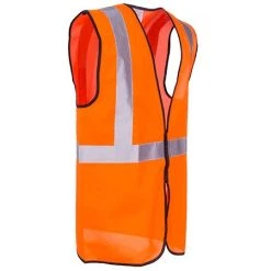 Occunomix Vests: Men's ECO-G Orange Class 2 High Visibility Safety Vest -Work Attire Shop occunomix eco gorg r 01
