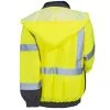Occunomix Jackets: Men's LUX 350 JB B High Viz Yellow Quilt-Lined Bomber Jacket -Work Attire Shop occunomix lux 350 jb by b 01