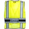 Occunomix Vests: Men's LUX DPSS DOR High Viz Sheriff Safety Vest -Work Attire Shop occunomix lux dpss dor b 01