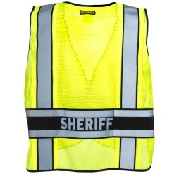 Occunomix Vests: Men's LUX DPSS DOR High Viz Sheriff Safety Vest