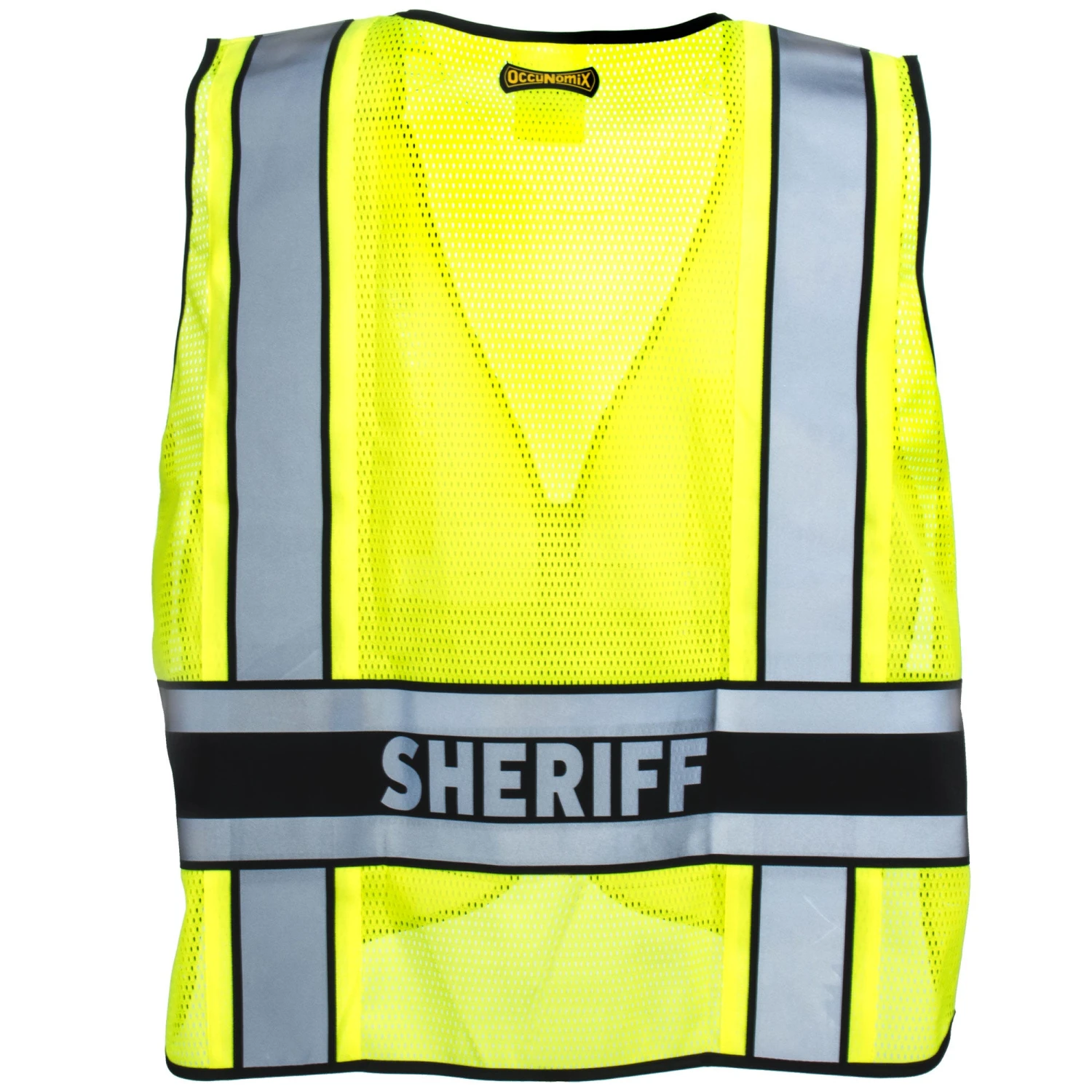 Occunomix Vests: Men's LUX DPSS DOR High Viz Sheriff Safety Vest 3 Occunomix Vests: Men's LUX DPSS DOR High Viz Sheriff Safety Vest
