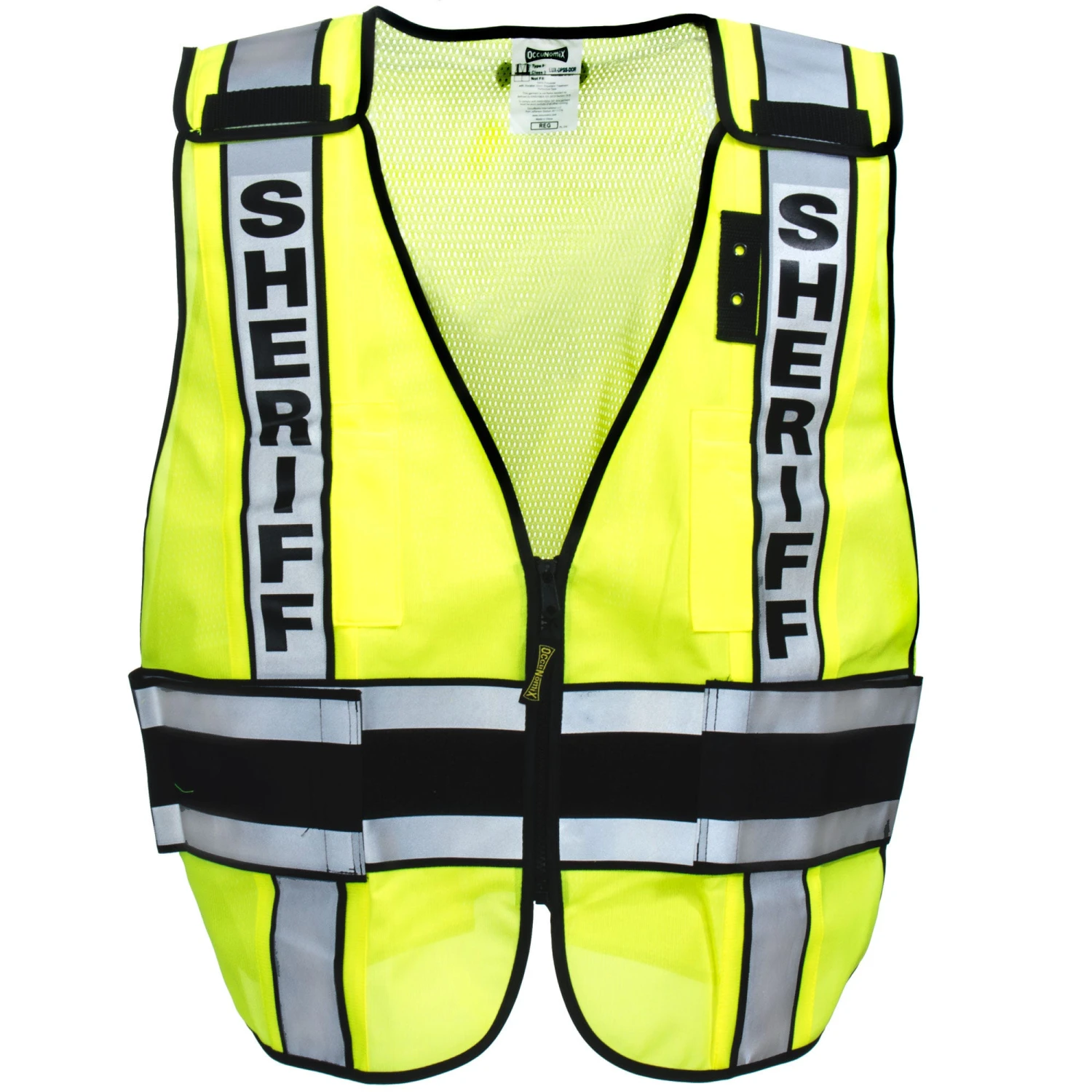 Occunomix Vests: Men's LUX DPSS DOR High Viz Sheriff Safety Vest 4 Occunomix Vests: Men's LUX DPSS DOR High Viz Sheriff Safety Vest - Image 2