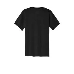 Port & Company Shirt: Men's PC54P JB Jet Black Core Cotton Pocket Tee 13 Port & Company Shirt: Men's PC54P JB Jet Black Core Cotton Pocket Tee -Work Attire Shop pc54p jetblack flat back