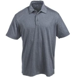 Port Authority Shirts: Men's K576 CHH Charcoal Heather Grey Trace Polo Shirt 7 Port Authority Shirts: Men's K576 CHH Charcoal Heather Grey Trace Polo Shirt -Work Attire Shop port authority k576 char f 01 1