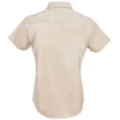 Port Authority Shirts: Women's Stone Short Sleeve Shirt L508 STN