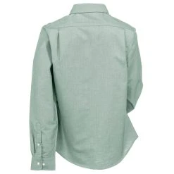 Port Authority Shirts: Women's L658 GRN SuperPro Green Oxford Shirt