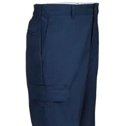 Red Kap Pants: Men's PT88 Lightweight Navy Cargo Work Pants