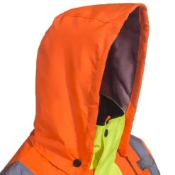 Radians Jackets: Men's SJ12 3ZMS High-Visibility Quilt-Lined Hooded Bomber Jacket -Work Attire Shop radians sj12 3zms h 01