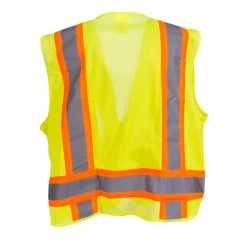 Radians Vests: Green Hi Vis SV6G Two Tone Surveyor Type R Class 2 Safety Vest -Work Attire Shop radians sv6g 3