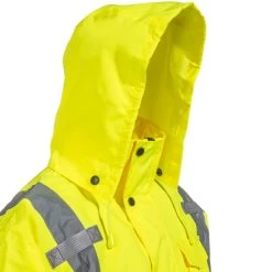 Radians Jackets: Unisex RW30 3Z1Y Hi Vis ANSI Class 3 Hooded Rain Jacket 10 Radians Jackets: Unisex RW30 3Z1Y Hi Vis ANSI Class 3 Hooded Rain Jacket -Work Attire Shop radwear rw30 3z1y h 01