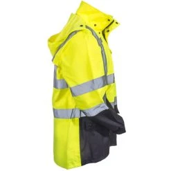 Radians Jackets: Unisex RW30 3Z1Y Hi Vis ANSI Class 3 Hooded Rain Jacket 11 Radians Jackets: Unisex RW30 3Z1Y Hi Vis ANSI Class 3 Hooded Rain Jacket -Work Attire Shop radwear rw30 3z1y r 01