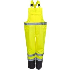 Radians Pants: Unisex RW30 ES1Y High Visibility Green Waterproof Rain Bib Pants 9 Radians Pants: Unisex RW30 ES1Y High Visibility Green Waterproof Rain Bib Pants -Work Attire Shop radwear rw30 es1y r 01 f 01