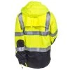 Radians Jackets: Unisex Hi Vis RW32 3Z1Y Green ANSI Class 3 Rain Jacket -Work Attire Shop radwear rw32 3z1y b 01