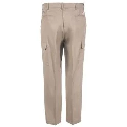 Red Kap Pants: Men's Khaki PT88 KH Khaki Industrial Cargo Work Pants -Work Attire Shop red kap pt88 kh b 01