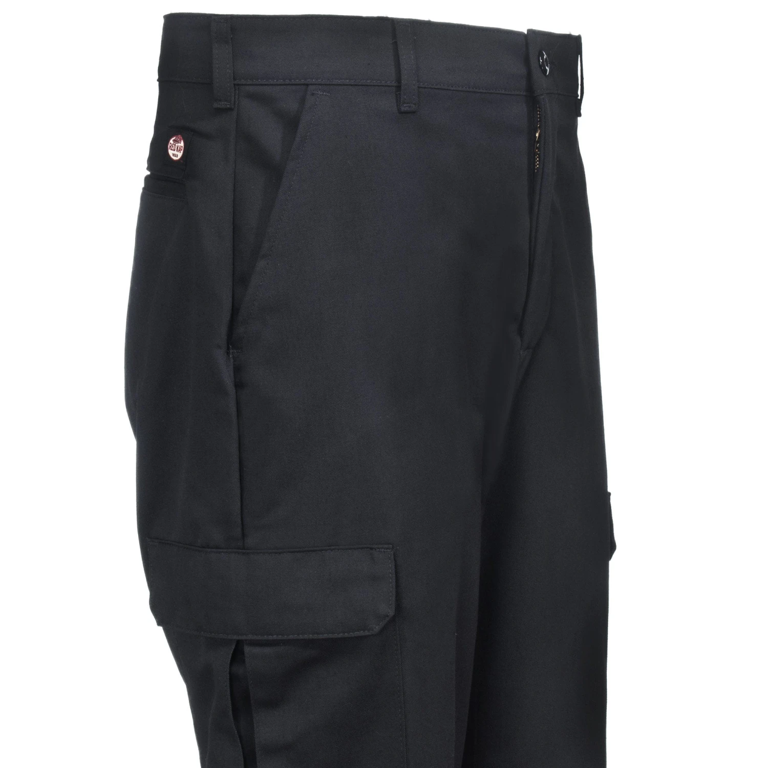 Red Kap Pants: Twill PT88 BK Men's Black Industrial Cargo Pants 3 Red Kap Pants: Twill PT88 BK Men's Black Industrial Cargo Pants
