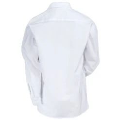 Red Kap Shirts: Men's SP14 WH White Long-Sleeve Industrial Work Shirt -Work Attire Shop red kap sp14wh b 01