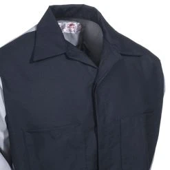 Red Kap Shirts: Men's Grey SY10 NG Ripstop Long Sleeve Shirt