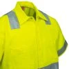 Red Kap Shirts: Class 2 High Vis Grey Men's SY24 YG Colorblock Work Shirt 1 Red Kap Shirts: Class 2 High Vis Grey Men's SY24 YG Colorblock Work Shirt -Work Attire Shop red kap sy24yg2 cd 01