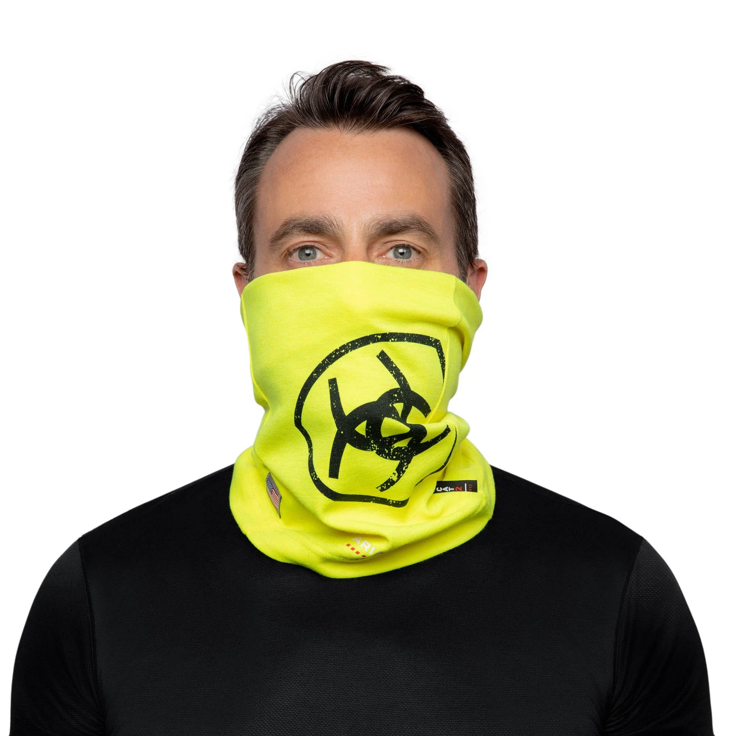 Ariat FR Gaiter: 10036645 High Vis Yellow PowerDry Polartec Neck/Face Gaiter 3 Ariat FR Gaiter: 10036645 High Vis Yellow PowerDry Polartec Neck/Face Gaiter