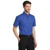 Port Authority: Men's Faded Blue S500T FDB Short Sleeve Twill Pocket Shirt 1 Port Authority: Men's Faded Blue S500T FDB Short Sleeve Twill Pocket Shirt -Work Attire Shop s500t fadedblue model 3q 082018