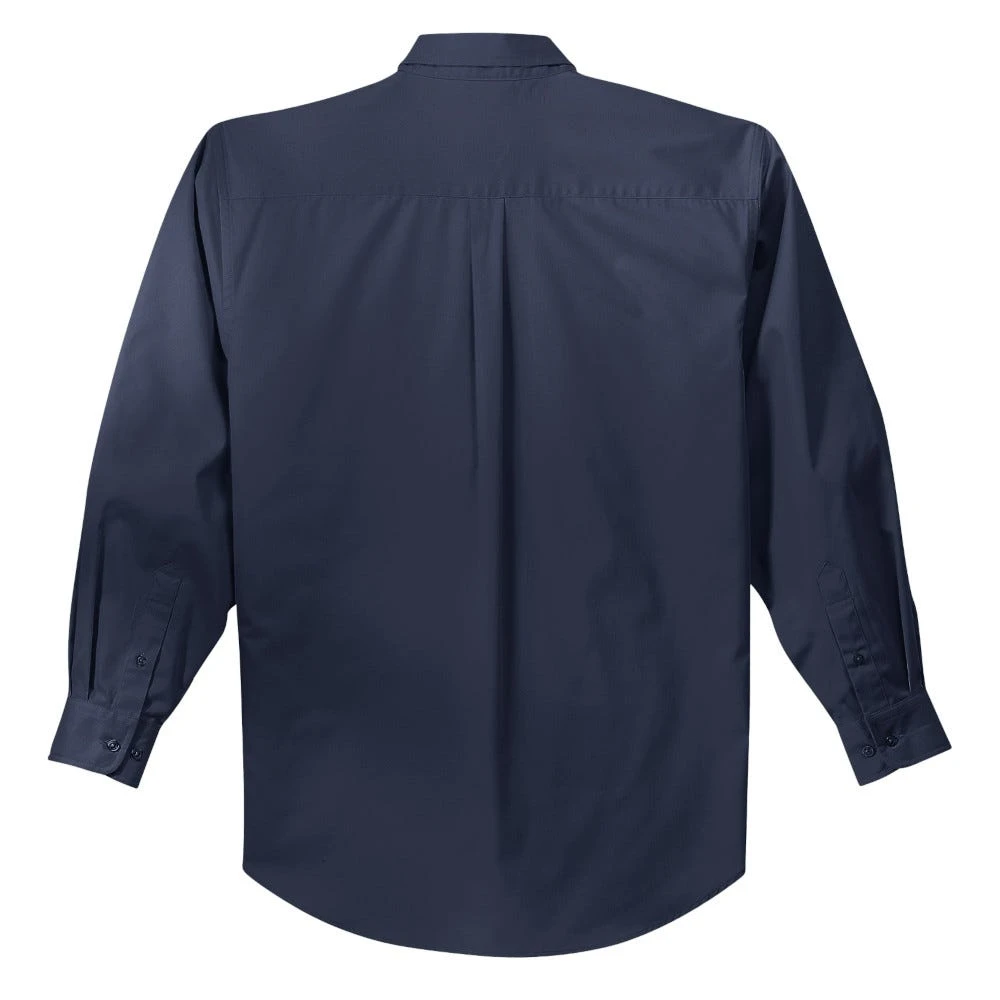 Port Authority Shirts: Men's Navy S608 NVY Easy Care Woven Shirt 8 Port Authority Shirts: Men's Navy S608 NVY Easy Care Woven Shirt - Image 6