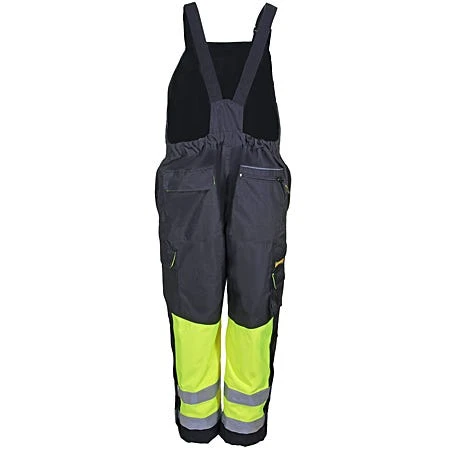 Occunomix Overalls: SP BIB YLW Reflective Waterproof Insulated Bib Overalls 3 Occunomix Overalls: SP BIB YLW Reflective Waterproof Insulated Bib Overalls
