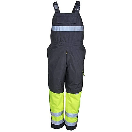 Occunomix Overalls: SP BIB YLW Reflective Waterproof Insulated Bib Overalls 4 Occunomix Overalls: SP BIB YLW Reflective Waterproof Insulated Bib Overalls - Image 2
