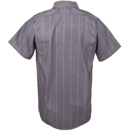 Red Kap Shirts: Men's SP24 CR Grey Stripe Uniform Work Shirt 5 Red Kap Shirts: Men's SP24 CR Grey Stripe Uniform Work Shirt - Image 3