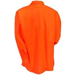 Red Kap Shirts: Men's SS14 OR High Visibility Orange Work Shirt -Work Attire Shop ss140r2 redkapb 01