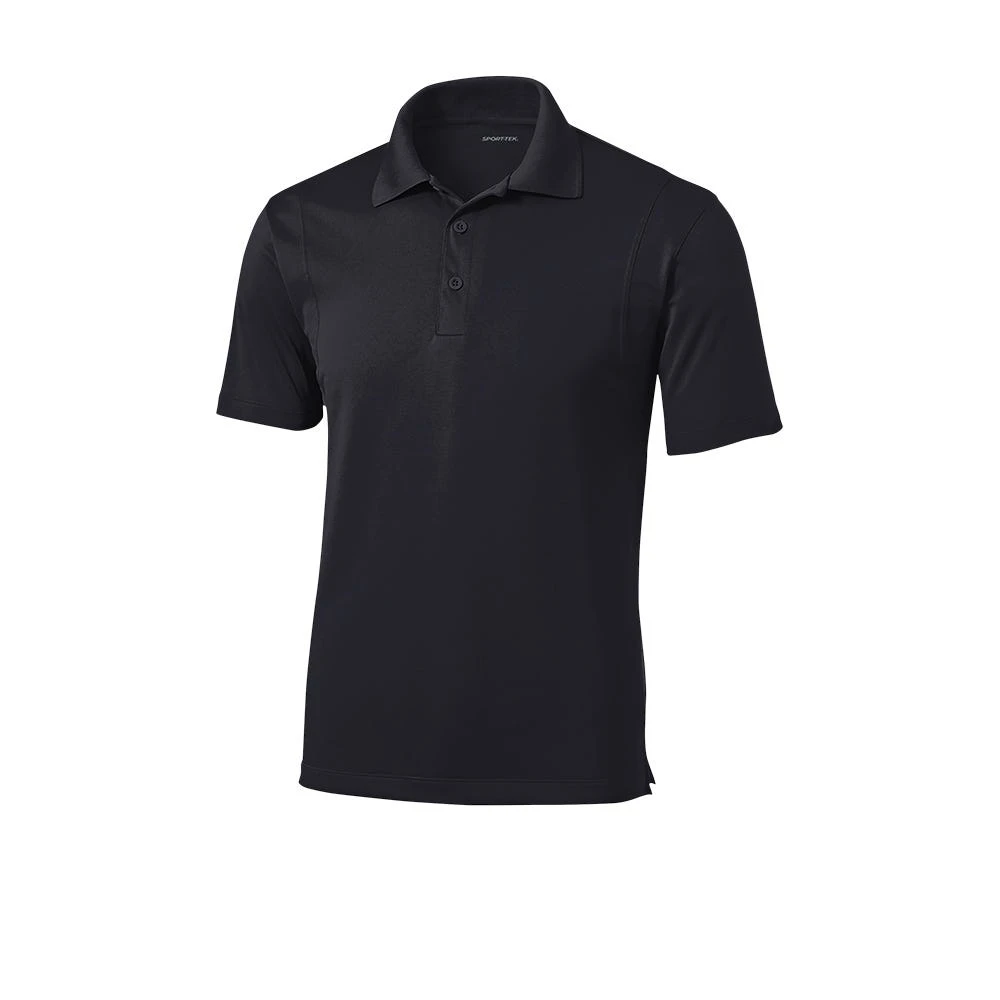 Sport-Tek Shirts: Men's ST650 BLK Black Moisture-Wicking Micropique Polo Shirt 6 Sport-Tek Shirts: Men's ST650 BLK Black Moisture-Wicking Micropique Polo Shirt - Image 4
