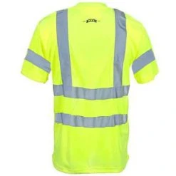 Key Shirts: Men's 828 39 High-Visibility Yellow Pocket T-Shirt -Work Attire Shop thumbnail 2