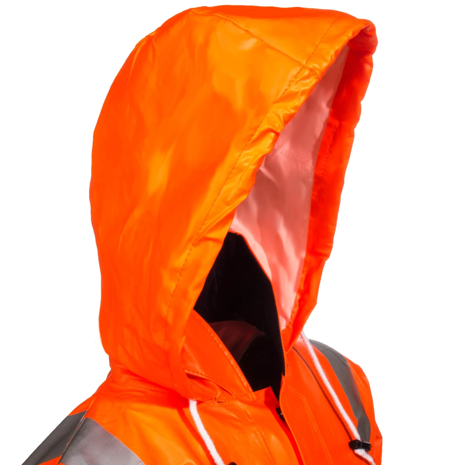 Tingley Coats: Waterproof Men's C44129 Orange FR Eclipse High Vis Coat 3 Tingley Coats: Waterproof Men's C44129 Orange FR Eclipse High Vis Coat - Image 2