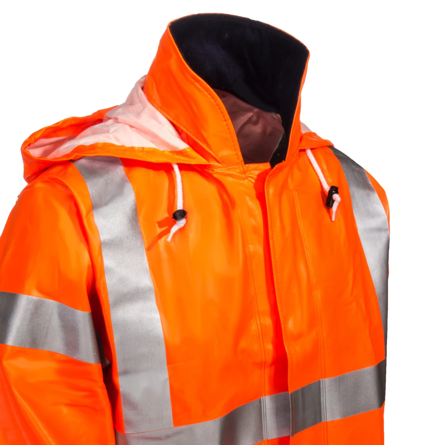 Tingley Jackets: Men's J44129 Orange High Vis FR Waterproof Eclipse Work Jacket 5 Tingley Jackets: Men's J44129 Orange High Vis FR Waterproof Eclipse Work Jacket - Image 3