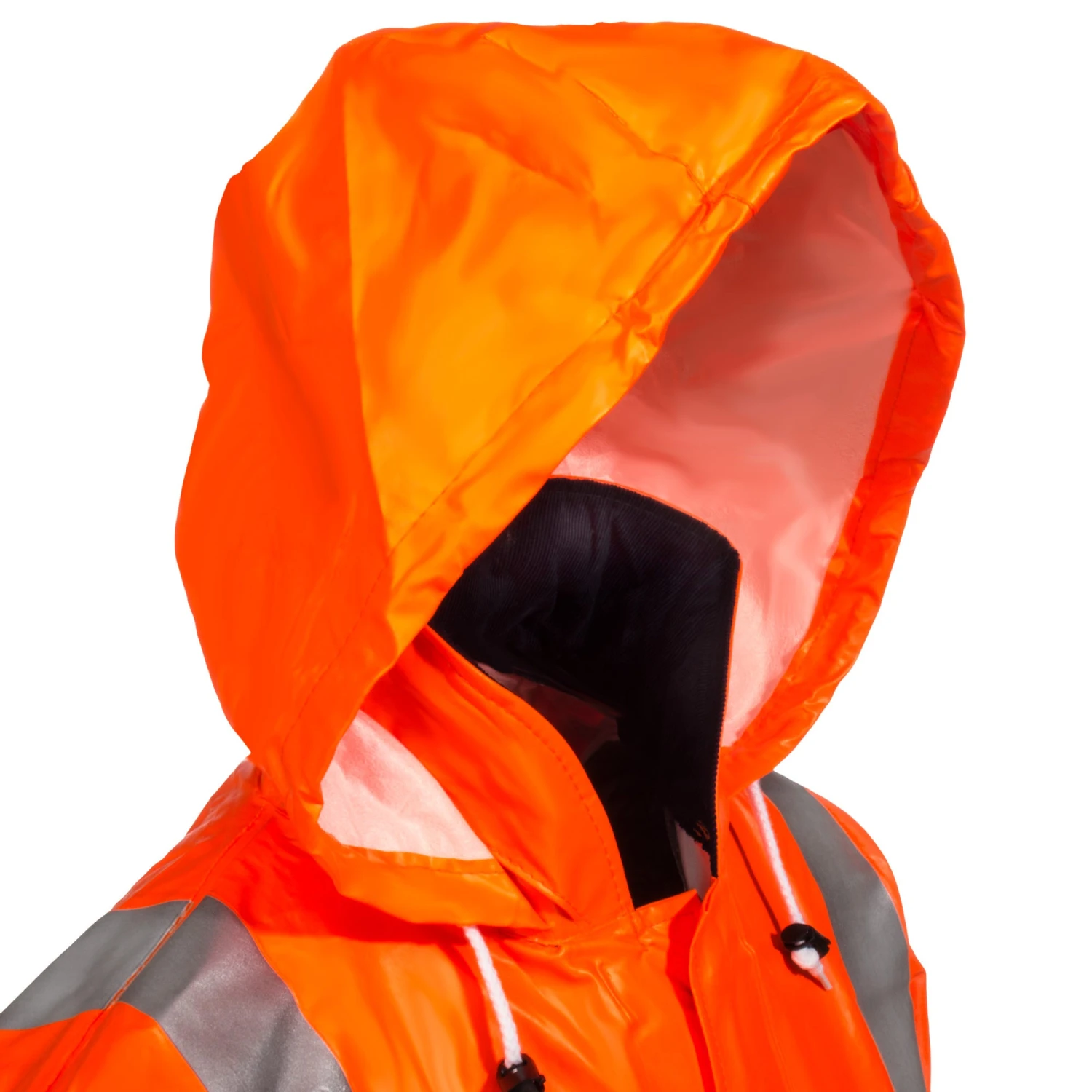 Tingley Jackets: Men's J44129 Orange High Vis FR Waterproof Eclipse Work Jacket 4 Tingley Jackets: Men's J44129 Orange High Vis FR Waterproof Eclipse Work Jacket - Image 2