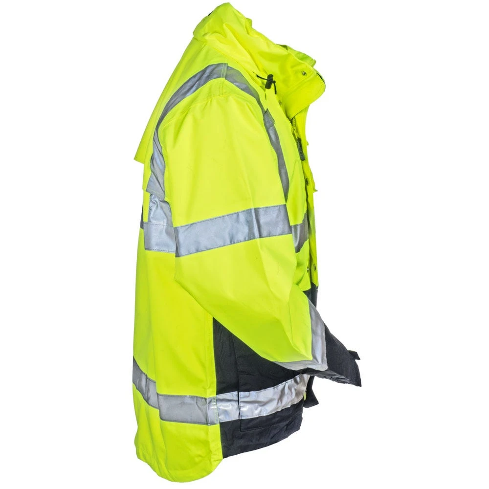 Tingley Jackets: Men's Yellow-Green High-Visibility J24122 Waterproof Jacket 3 Tingley Jackets: Men's Yellow-Green High-Visibility J24122 Waterproof Jacket