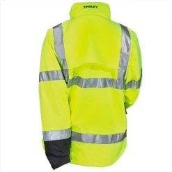 Tingley Jackets: Men's Yellow J24172 YLW Waterproof Insulated Hi-Vis Hooded Jacket 11 Tingley Jackets: Men's Yellow J24172 YLW Waterproof Insulated Hi-Vis Hooded Jacket -Work Attire Shop tingley j24172 b 01
