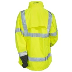 Tingley Jackets: Icon LTE ANSI Class 3 Hi Vis Yellow Waterproof J27122 Men's Jacket -Work Attire Shop tingley j27122 hv b 01
