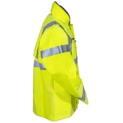 Tingley Jackets: Men's J44122 Yellow Eclipse Flame Resistant Hooded Jacket