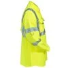Tingley Shirts: Job Sight Class 3 Men's High Vis Lime S76522 Long-Sleeve Sportsman Shirt
