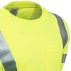 Tingley Shirts: Men's High-Visibility Yellow Flame-Resistant S85522 Safety Tee Shirt -Work Attire Shop tingley s85522 cd 01